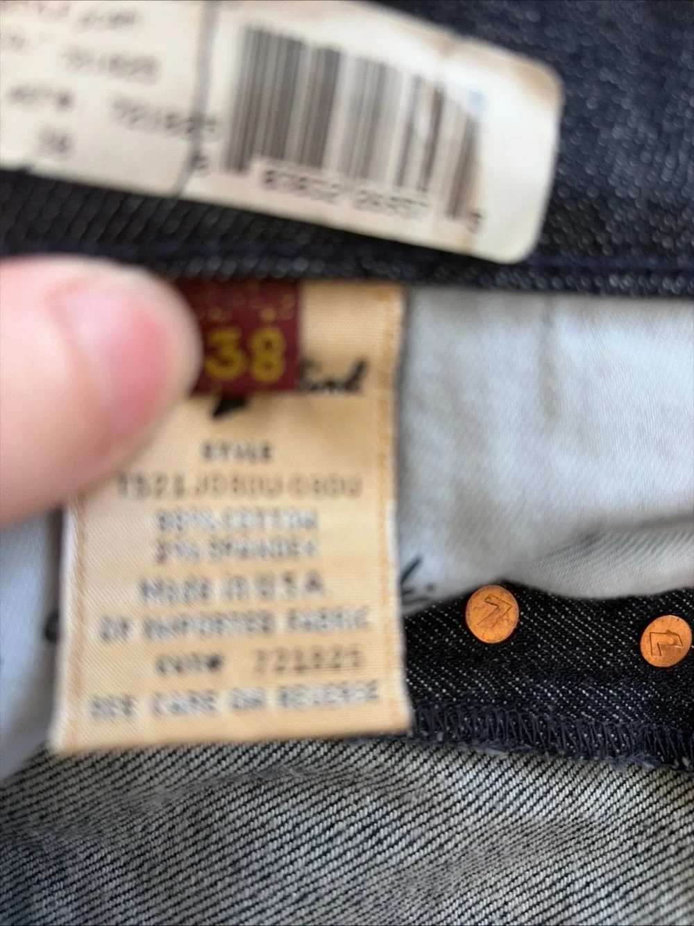 Seven For All Mankind Jeans Men's Size 38 Bootcut Medium Blue Denim Wash